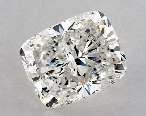 GIA 4.07 Carat H-VS1 Very Good Cut Cushion Modified Natural Diamond